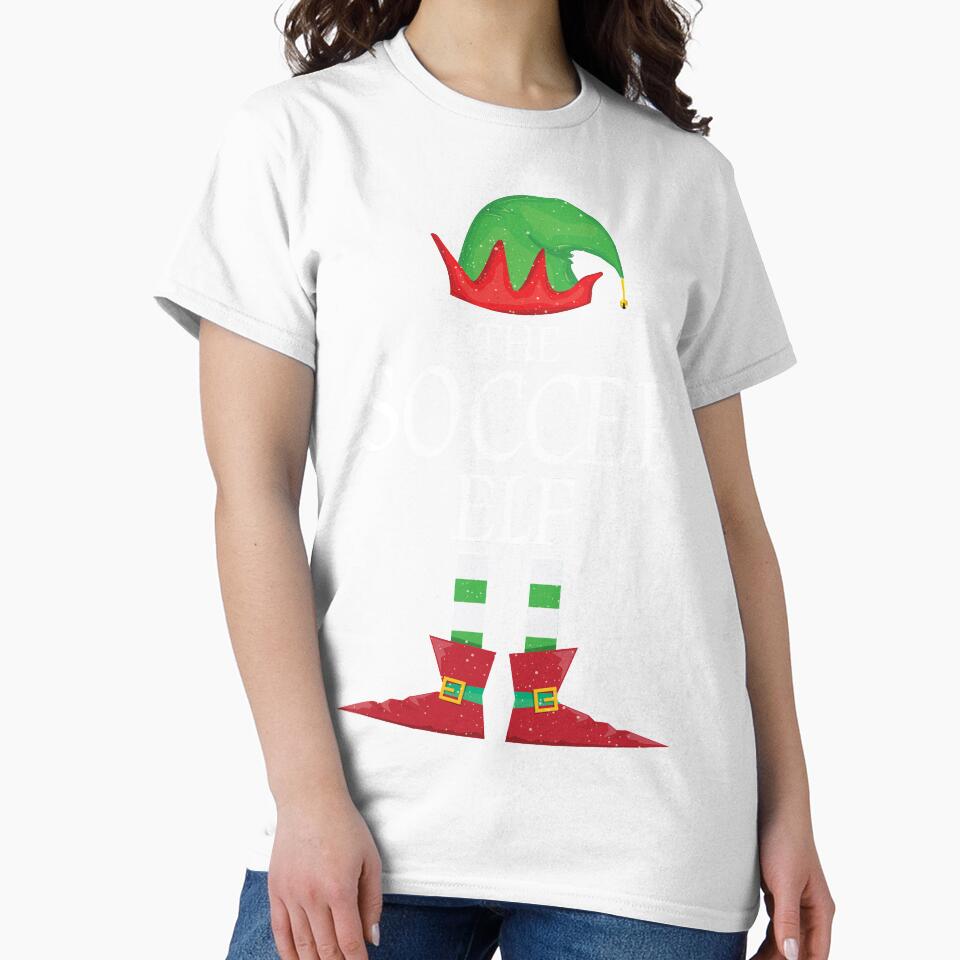 Soccer Elf Family Matching Christmas Group Funny Gift by Teejamson