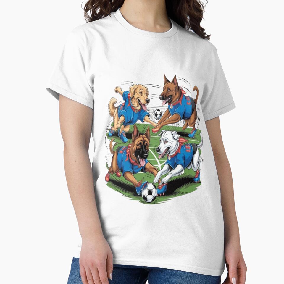 Soccer Dogs – Golden Retriever, Shepherd, and More! by Petpixy