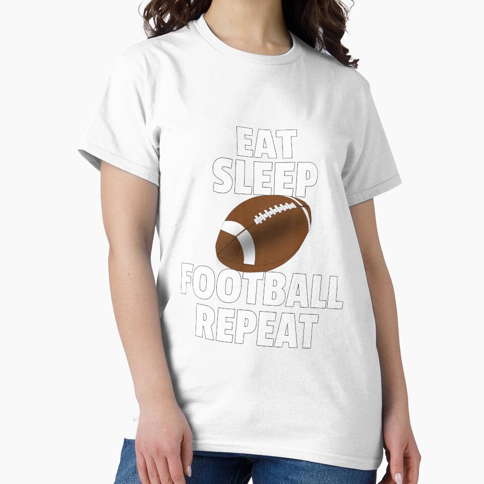 Eat Sleep Football Repeat by Georgiodaccache