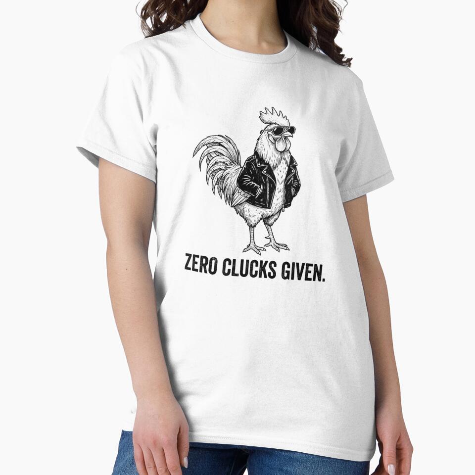 Zero Clucks Given for this Funny Chicken by guitarchalk