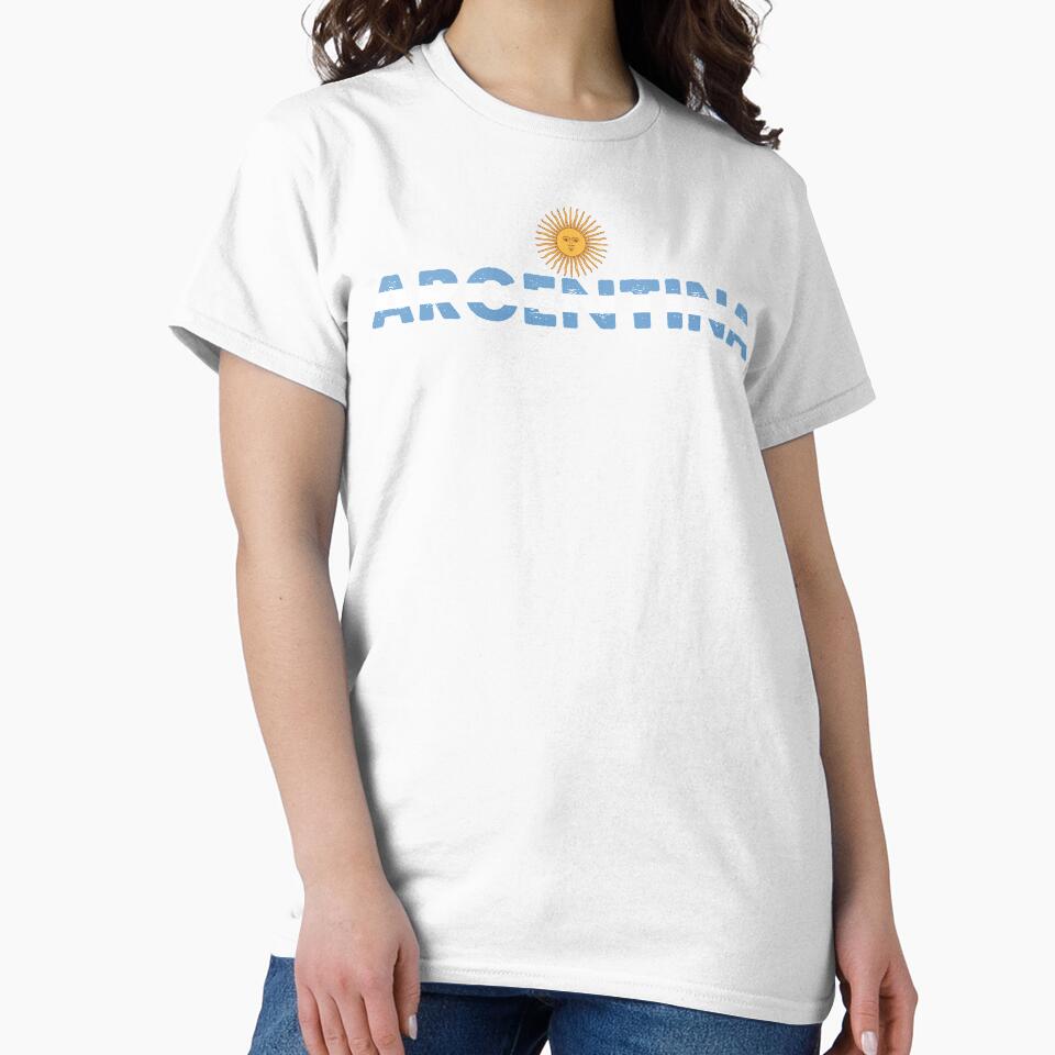 Argentina Argentinian Sun Of May Flag Vintage by alenaz