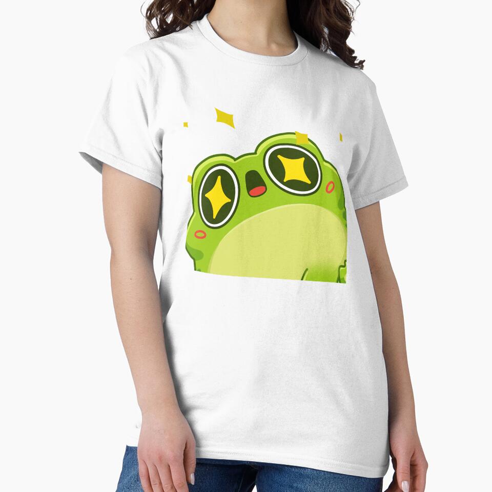 Kawaii Frog Wow and mesmerize by Emotiq