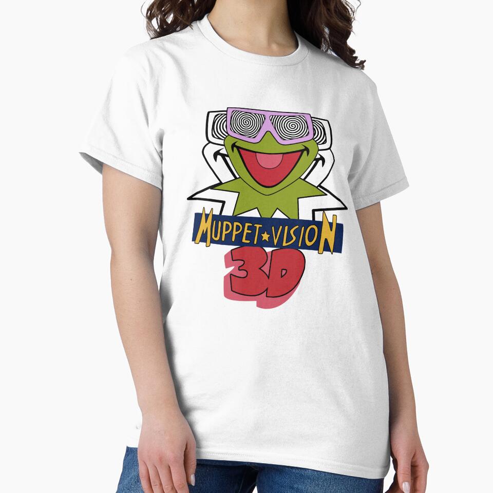 Kermit Muppet Vision 3D (Purple 3D Glasses) by dotodesigns