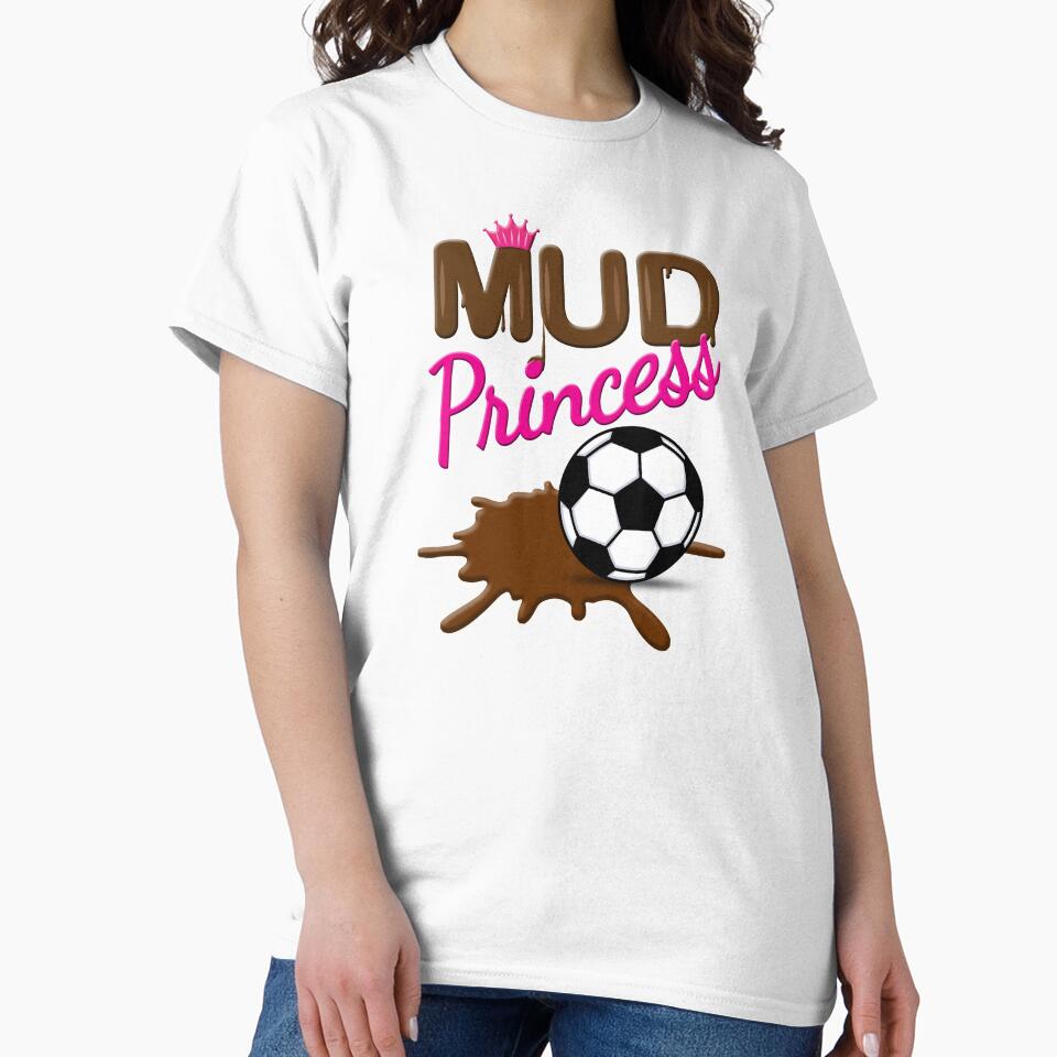 'Mud Princess' (White) by The Button Gal