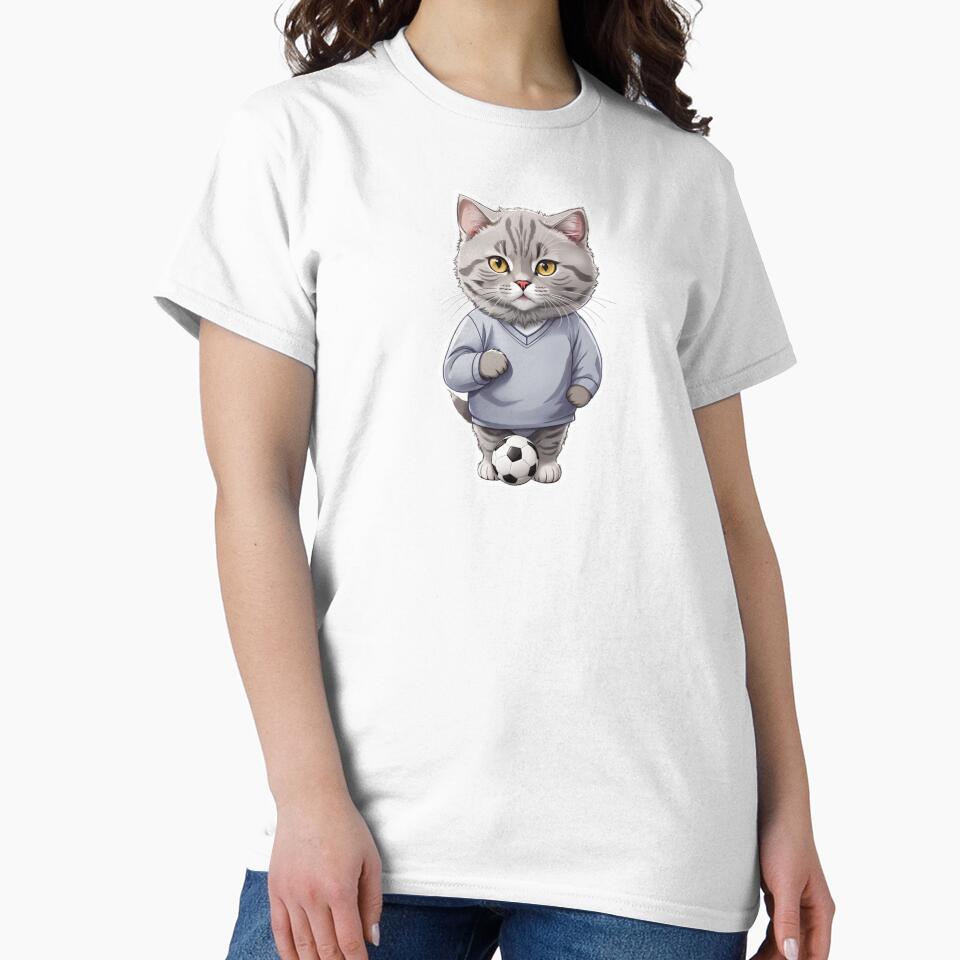 Mr. Meowster Playing Soccer by LabZoidd