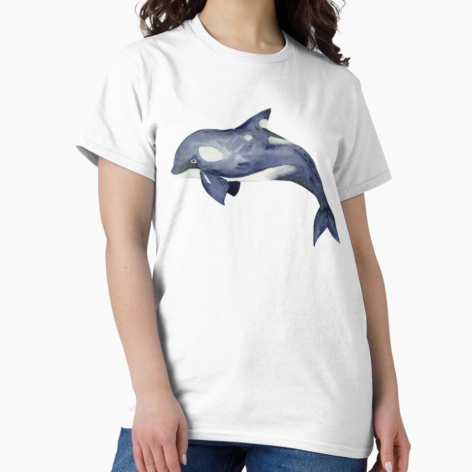 Beautiful blue ocean inhabitant by denions
