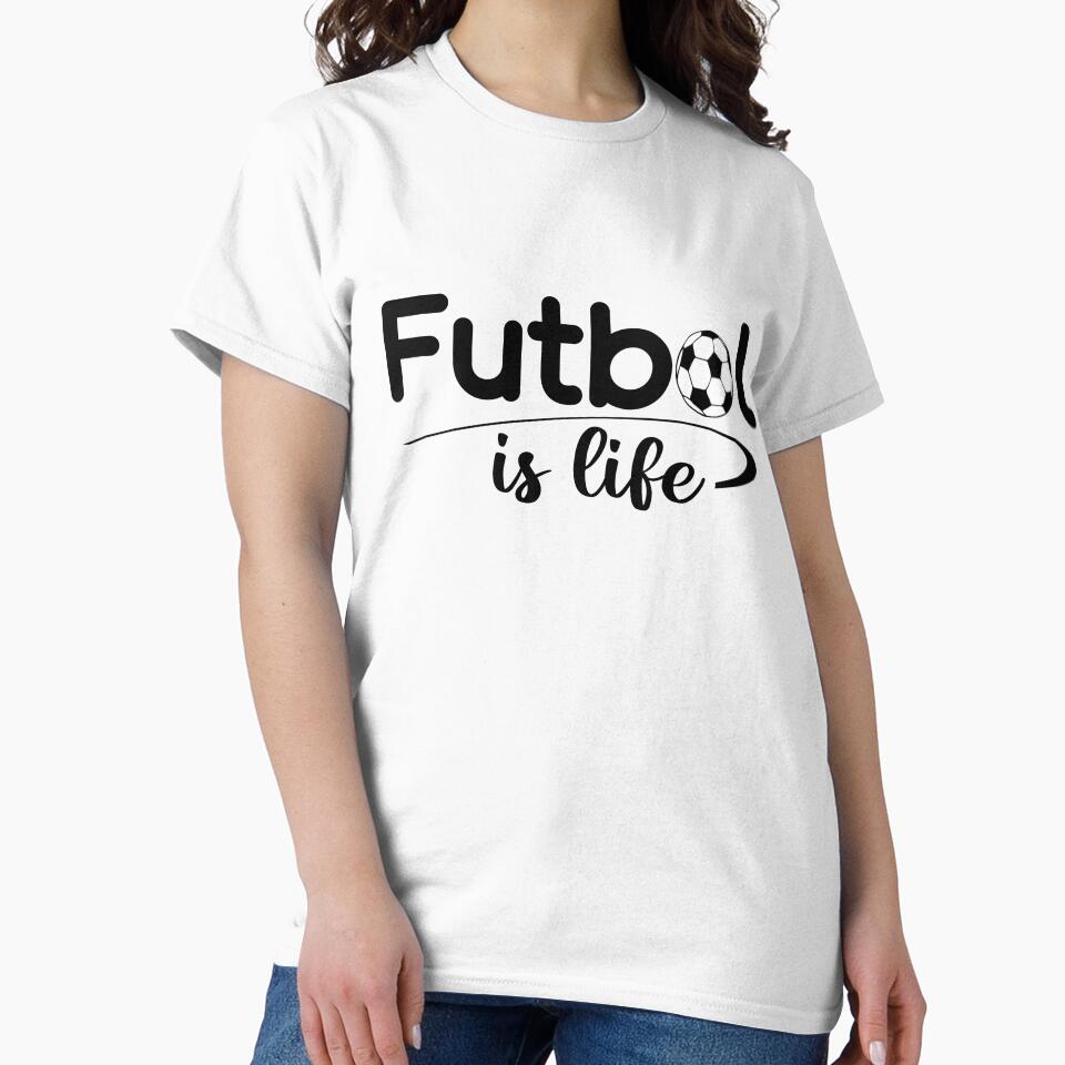 Futbol is life T-shirt design by MissDewi