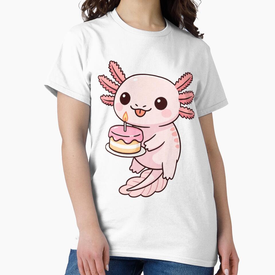 Funny Axolotl Birthday Pun Design by GrumpySableye