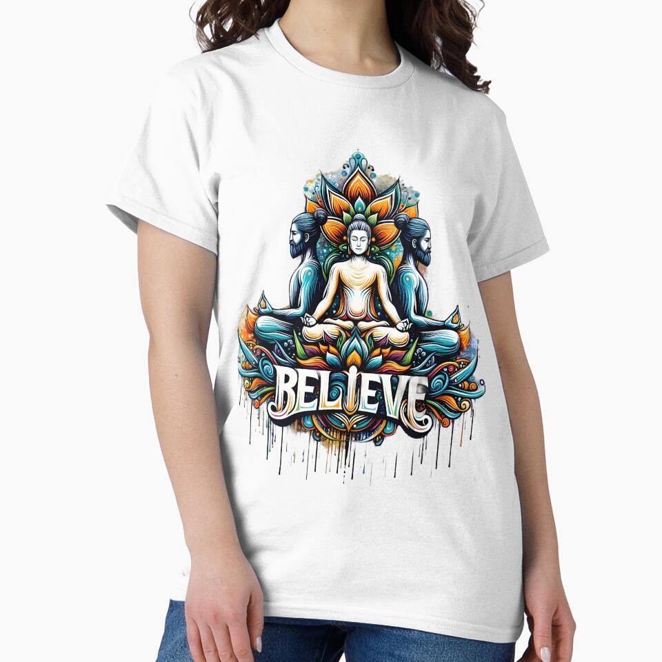 believe, meditation, Peace, Serenity, Calmness, Mindfulness by TrueArtVibes