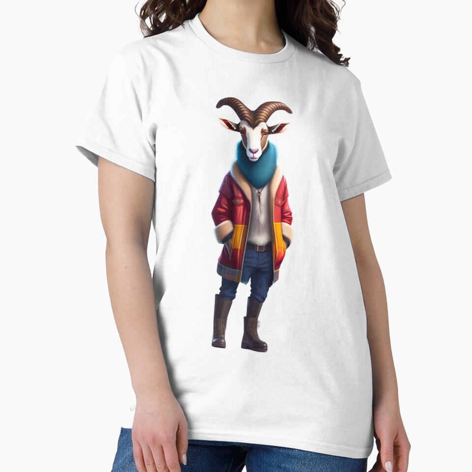 Hipster Goat V21 by HipsterAnimals