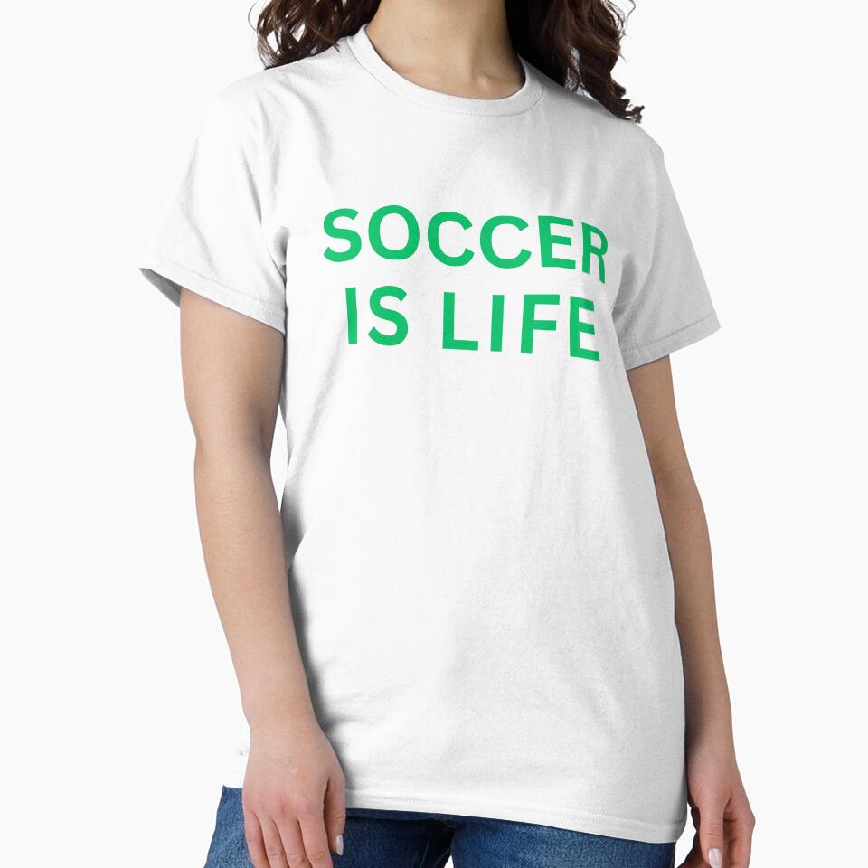 Soccer | SOCCER IS LIFE |Soccer Gift  Super Soccer Fan | Unisex by jenxtees