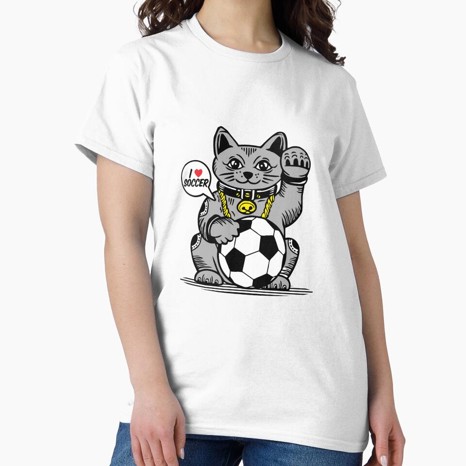 LUCKY Maneki Neko I LOVE SOCCER by Emil1993