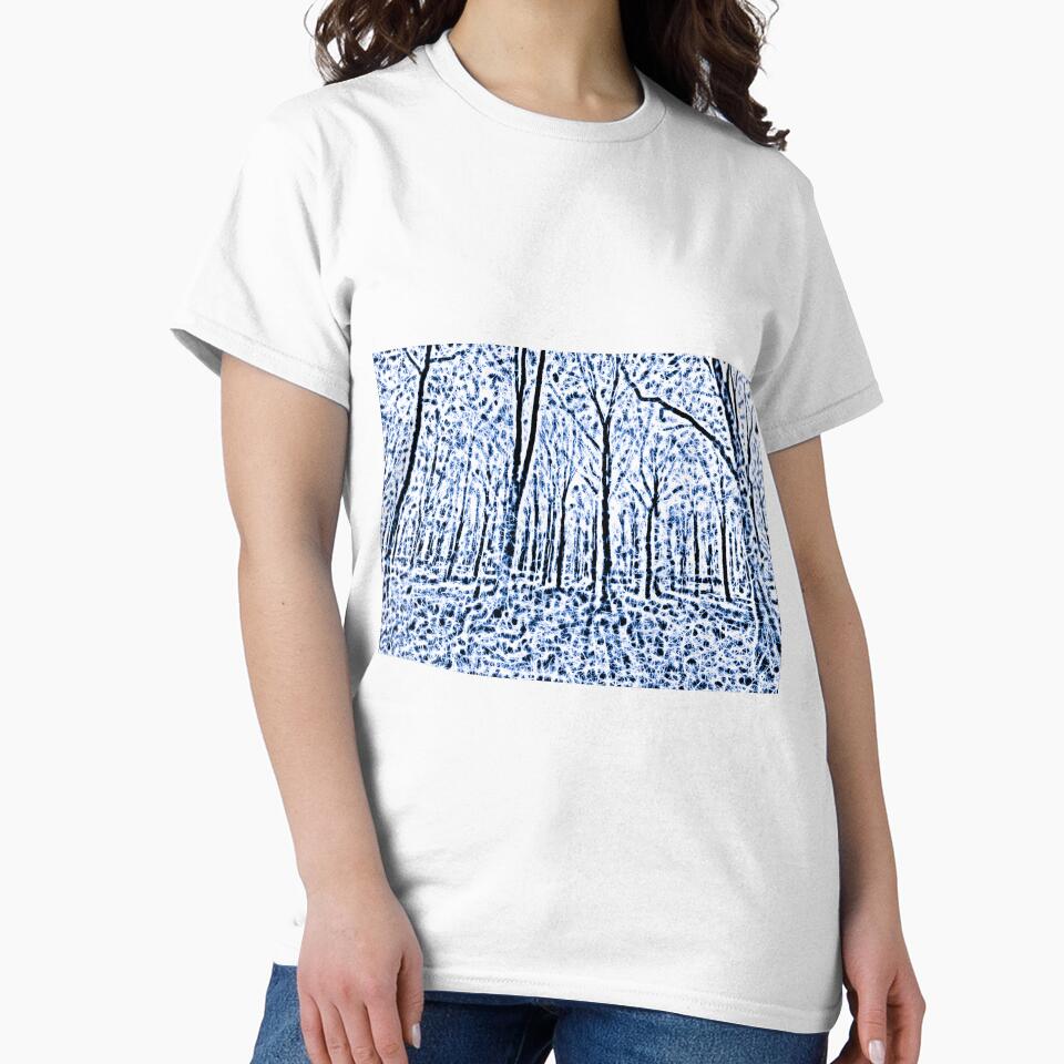 The Blue Forest Abstract Art by Londonimages