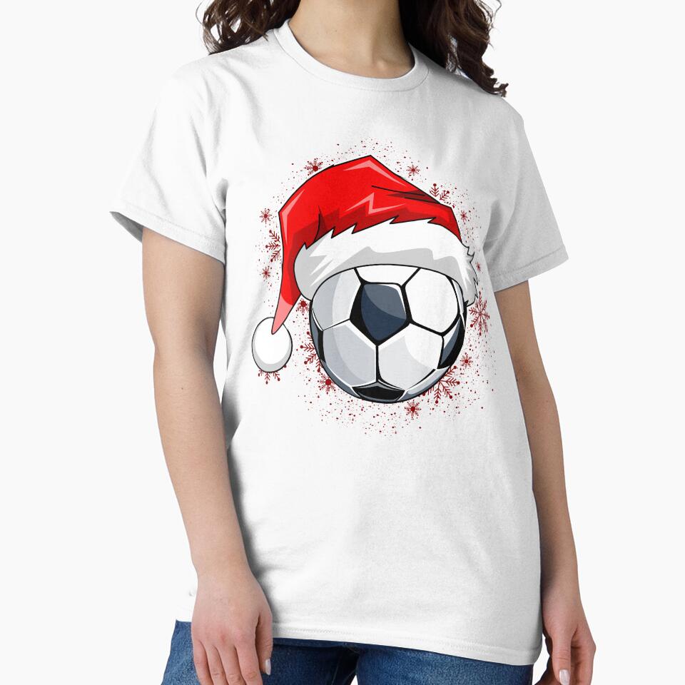 Santa's favorite sport Christmas Soccer by Gravy-tee07