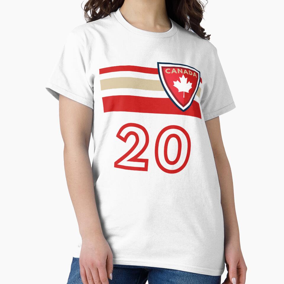 Canada Team Jersey-Retro Style-Canada Soccer Team-Jonathan David-Canada Soccer -2022-CANMNT-CANWNT by SighFly52