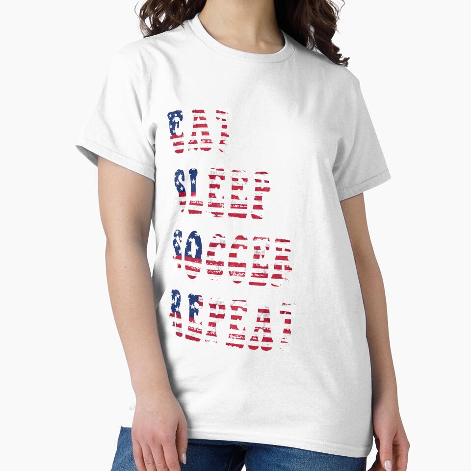 eat sleep soccer repeat american football lover sports by SEKAIHUNTER
