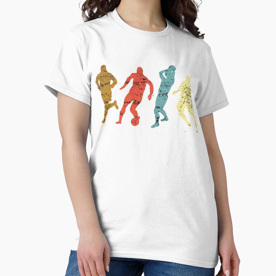 Classic Retro Vintage Style Soccer by Idiosyncrats