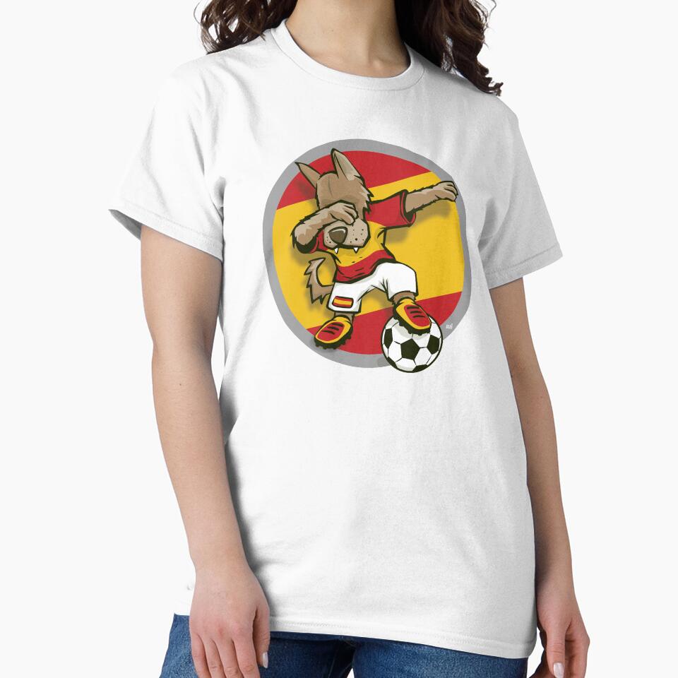 Football Dabbing Dog Spain by m. i.