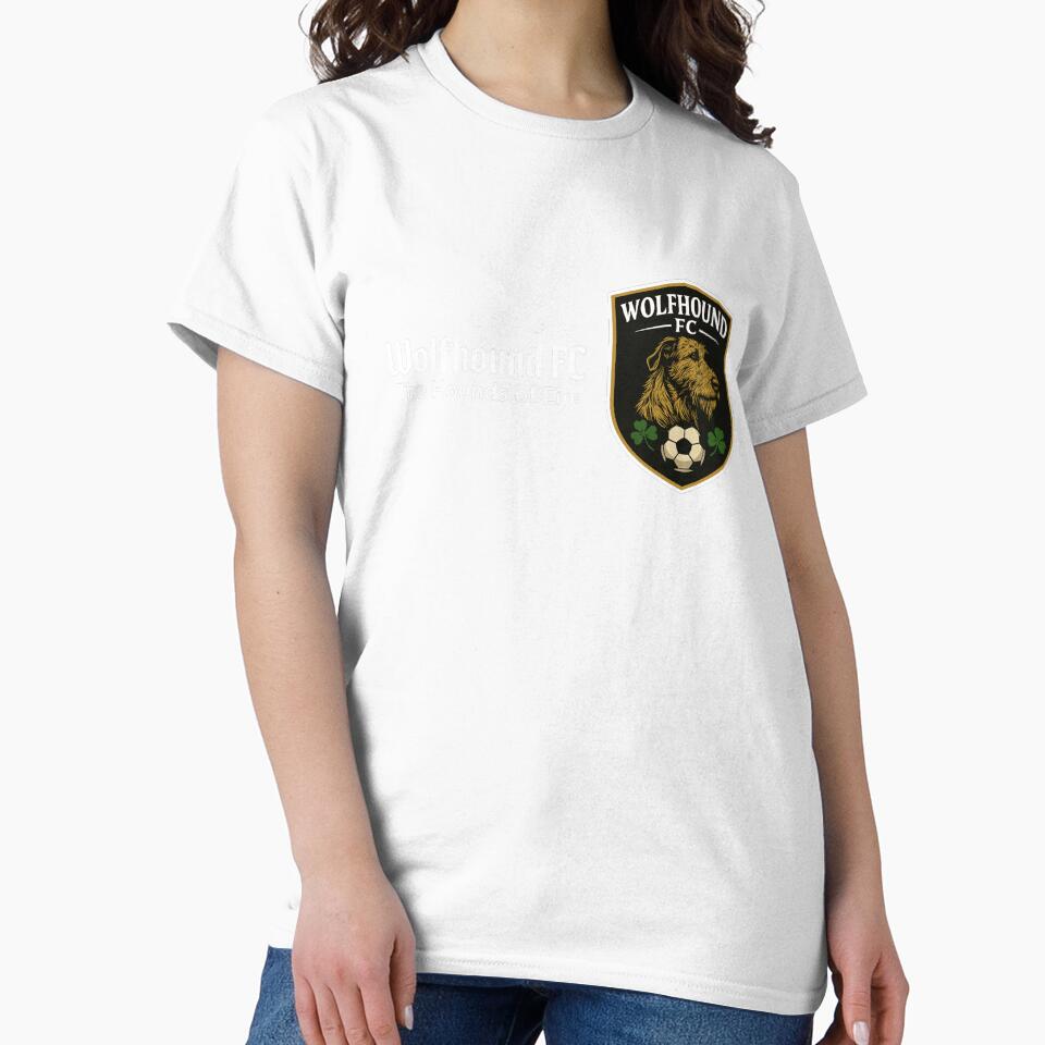 Wolfhound FC - Hounds of Eire - Irish Wolfhound - white font by Irish Wolfhound Central