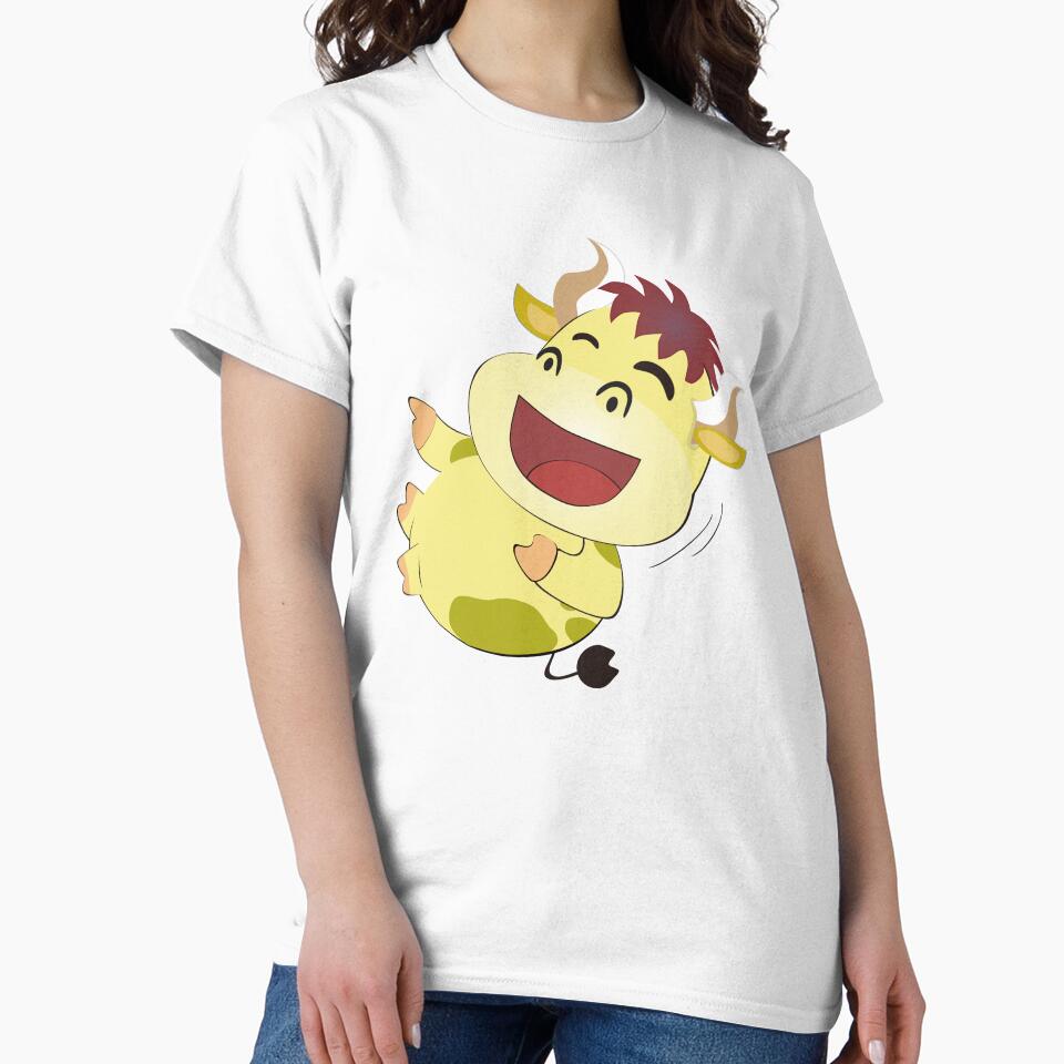 Cow, Laughing Hard by Julia2Julia