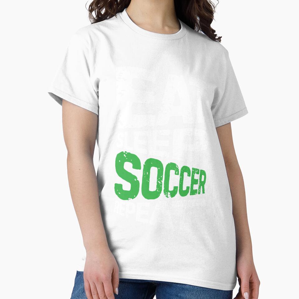 eat sleep soccer repeat by Grafik0