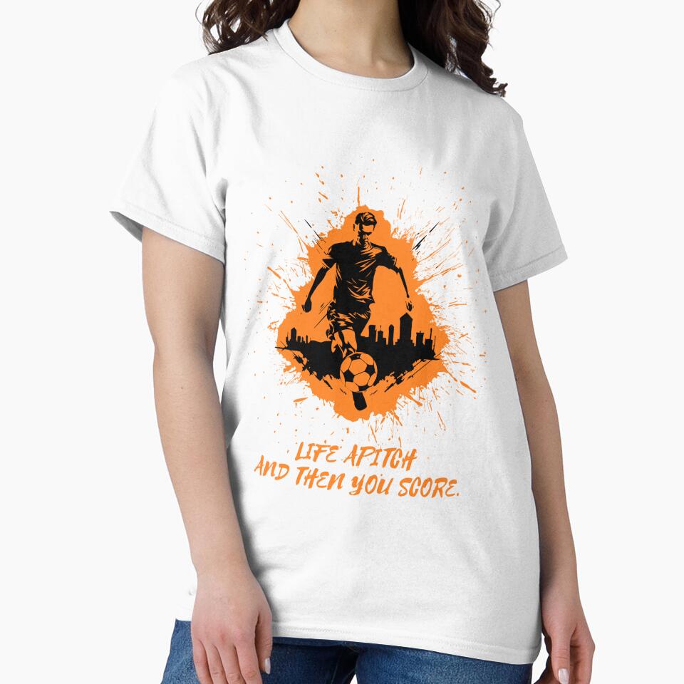 Motivational football t-shirt by MyStore2025
