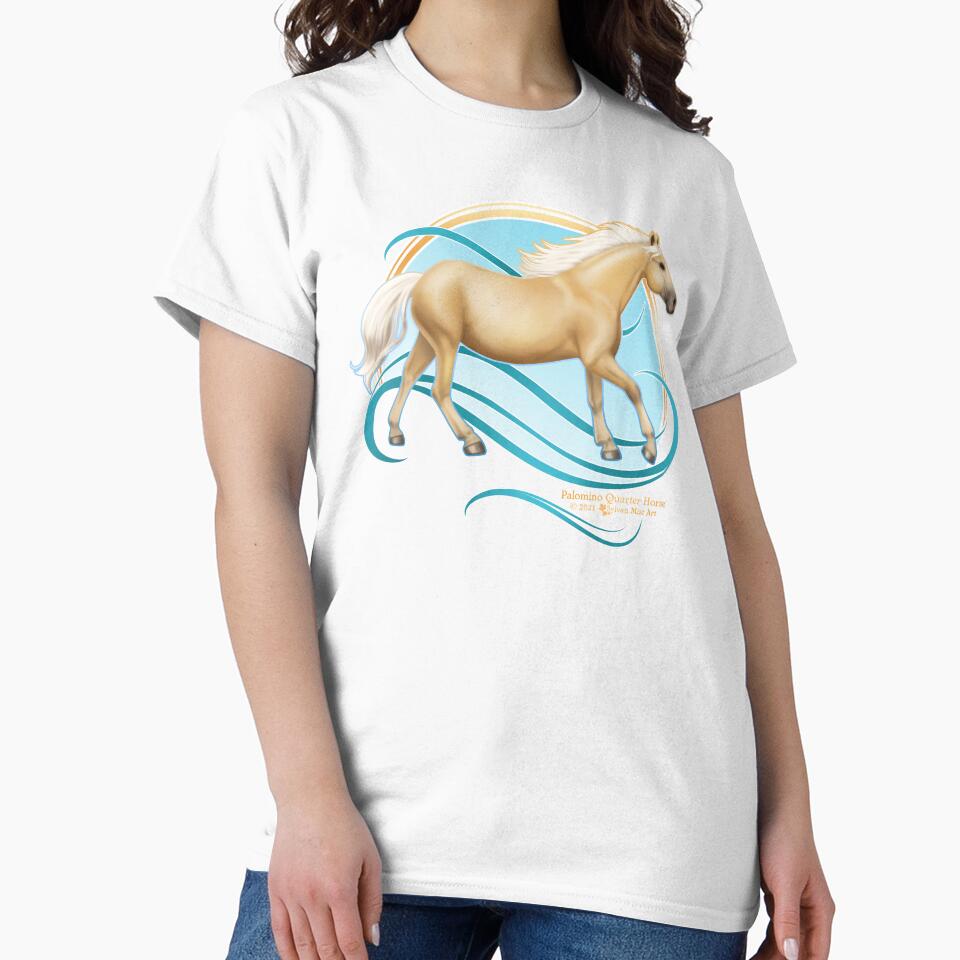 Palomino Quarter Horse by sylvanmist