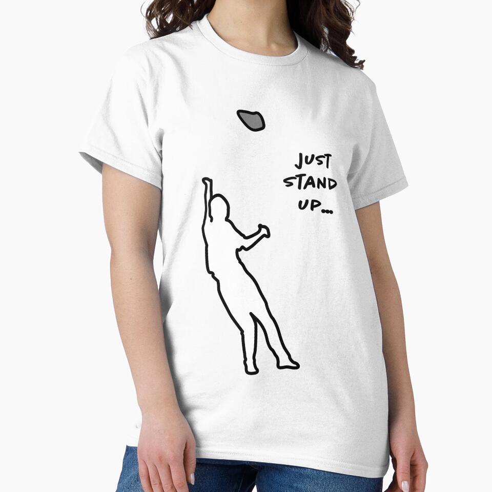 Just Stand Up | Funny Climbing Designs by bevandolon
