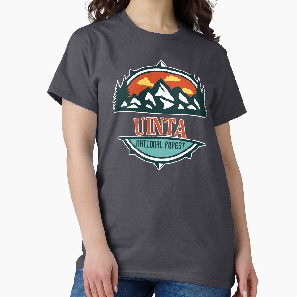 Uinta National Forest by Road-tees