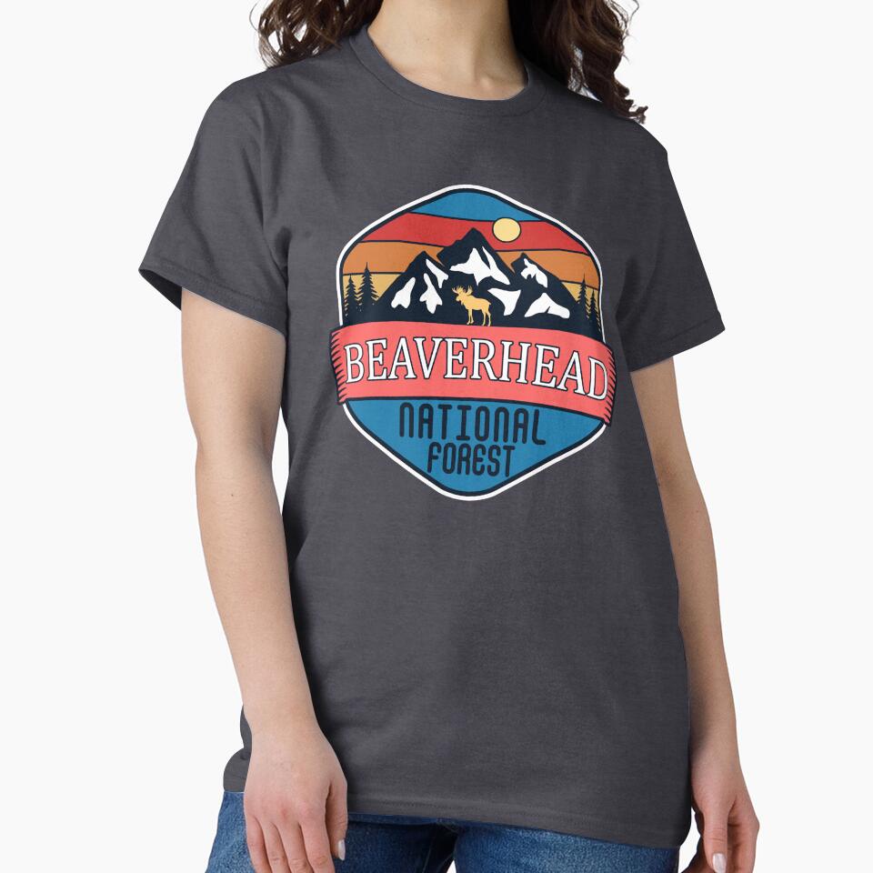 Beaverhead National Forest by Road-tees