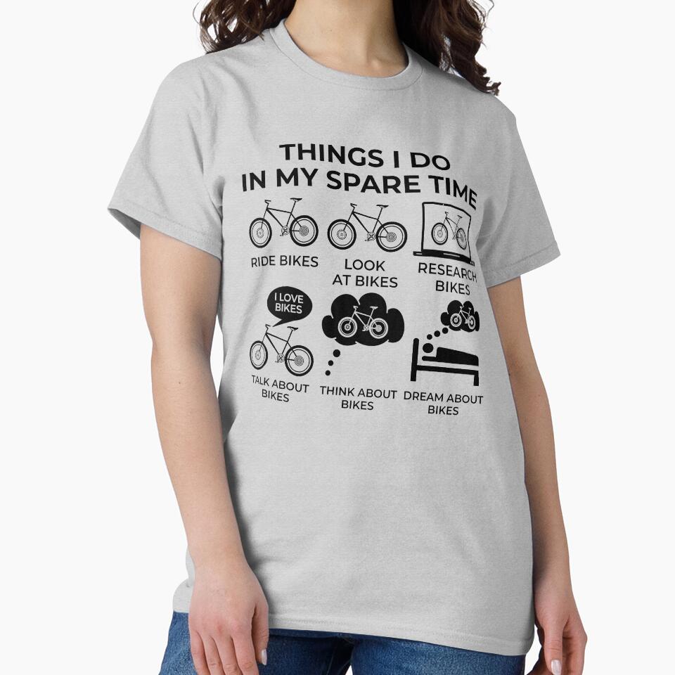 Things I Do In My Spare Time - Bike! by Bubble Co Clothing and Accessories