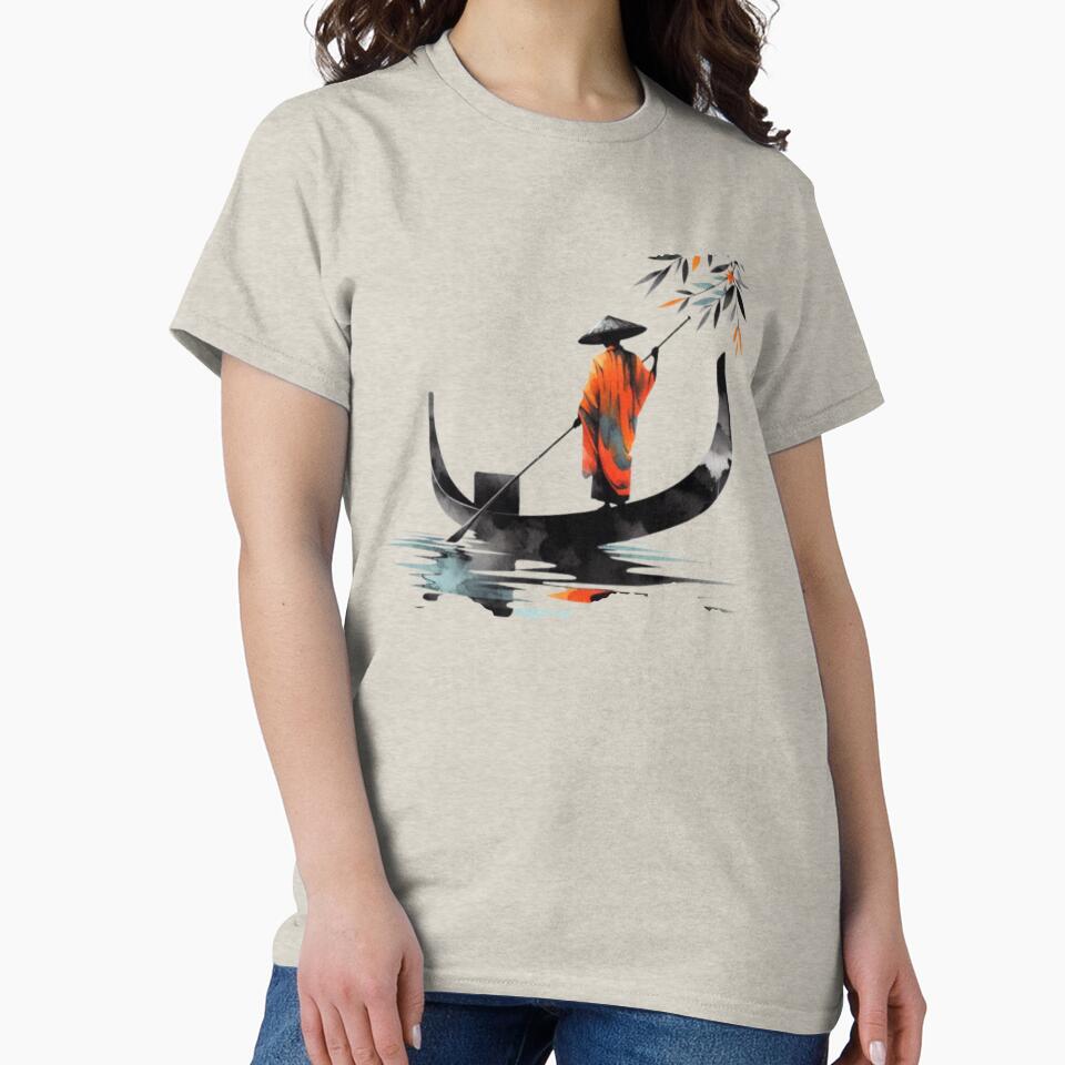 The River Journey Watercolor only graphic by Toms Tee