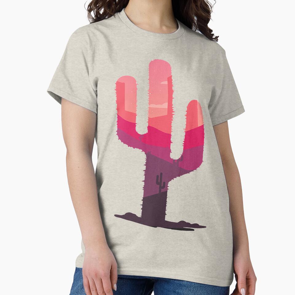Desert Cactus Silhouette by Lupa1214