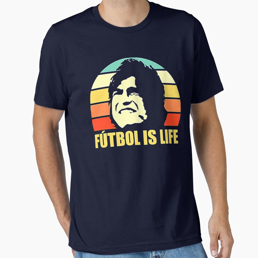 Futb0l Is Life Retro Sunset by AlvinCorderoT