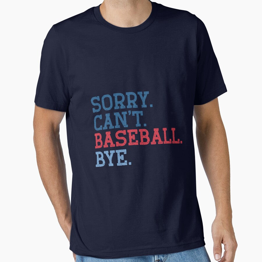 Sorry Can't Baseball bye Sideline Social Club Baseball, baseball graphic tee, mom baseball by Yasserlaa