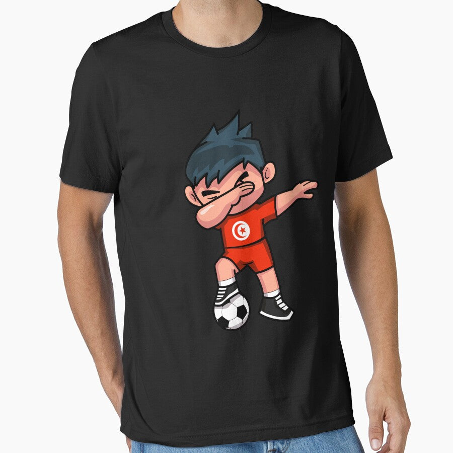Soccer Boy Dabbing Tunisia by melsens