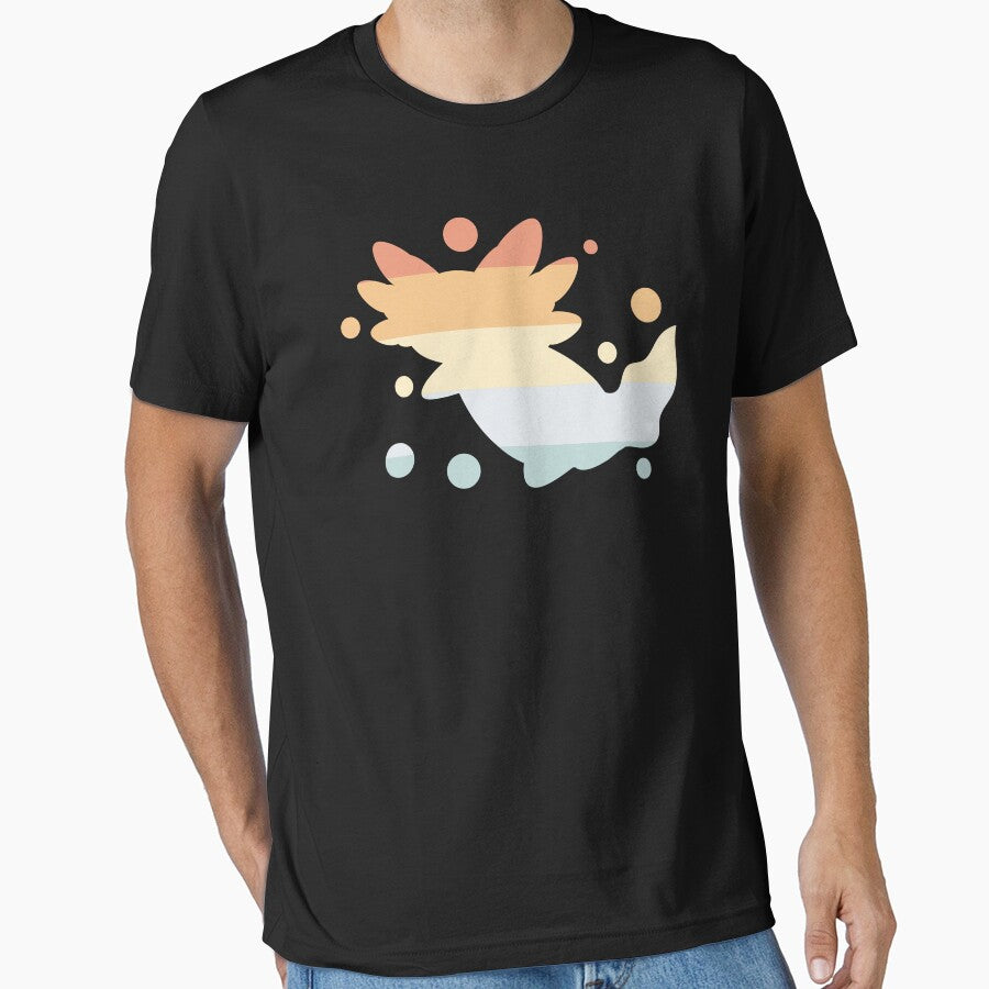 Cute Retro Pastel Axolotl Amphibian by eternallygifted