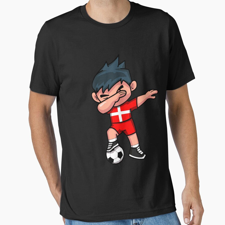 Soccer Boy Dabbing Denmark by melsens