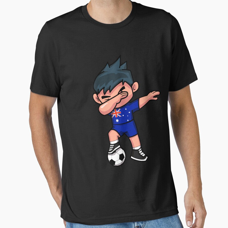 Soccer Boy Dabbing Australia by melsens