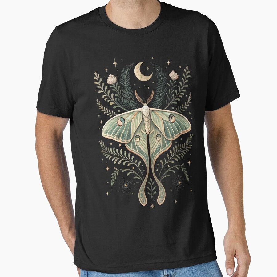 Psychedelic Luna Moth Oracle by SolombraArt