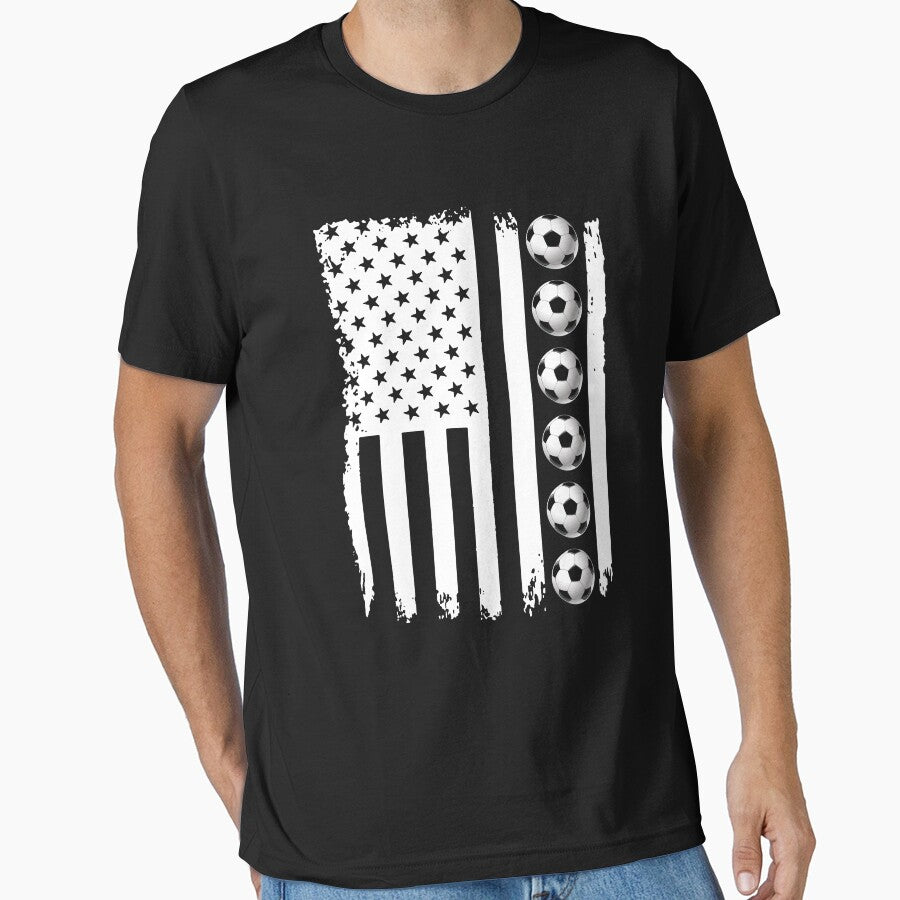 American Flag Soccer by designeclipse