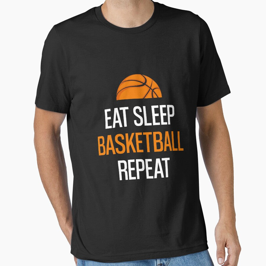 Eat Sleep basketball Repeat 2 by Freewind-Studio