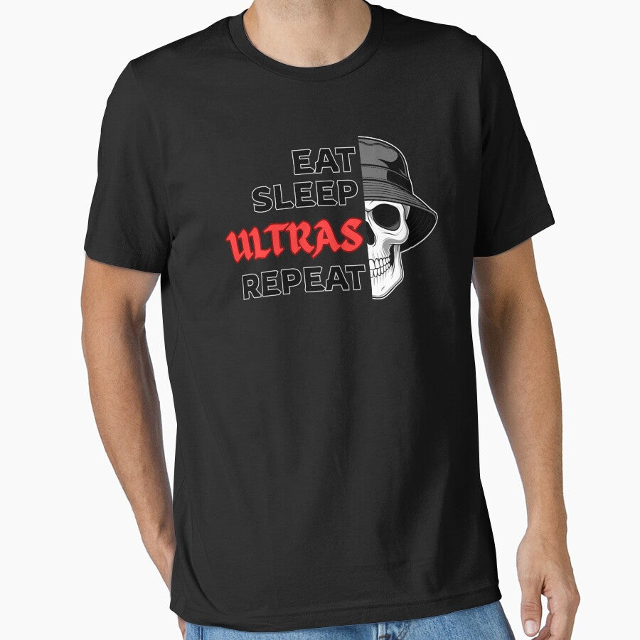 Eat, Sleep, ULTRAS, Repeat - Football Fanatics by Domel Dirty Draft