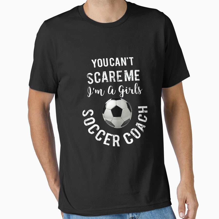 Top Fun Girls Soccer Coach Cant Scare Gift Design by LGamble12345