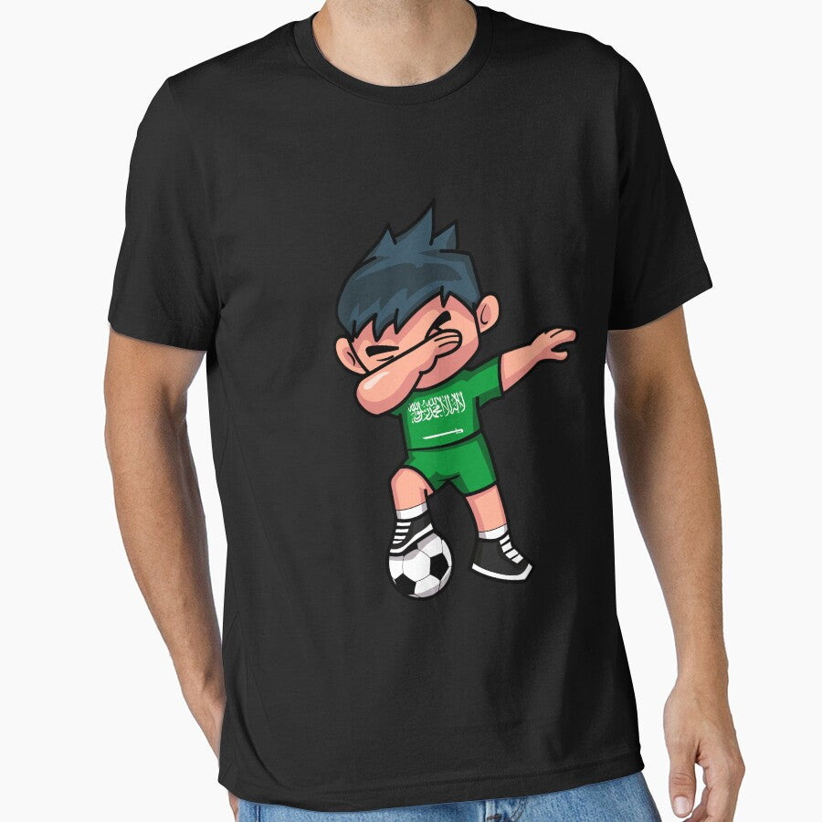 Soccer Boy Dabbing Saudi Arabia by melsens