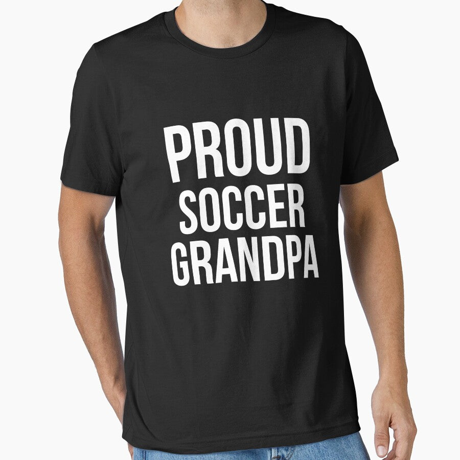 Proud Soccer Grandpa Shirt Sports Grandparent Tee by everfreshtees