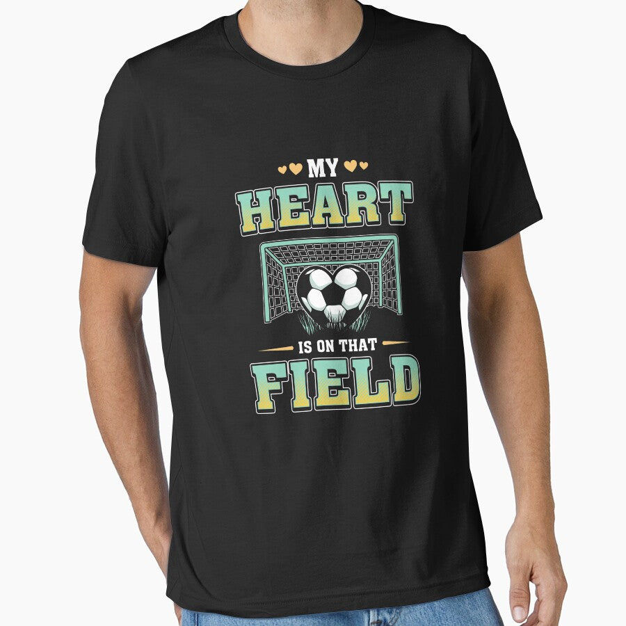 My heart is on that field - soccer lover by Captain Mood