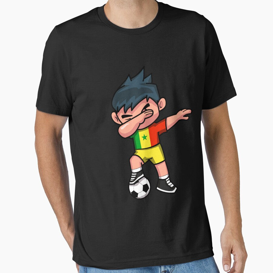 Soccer Boy Dabbing Senegal by melsens