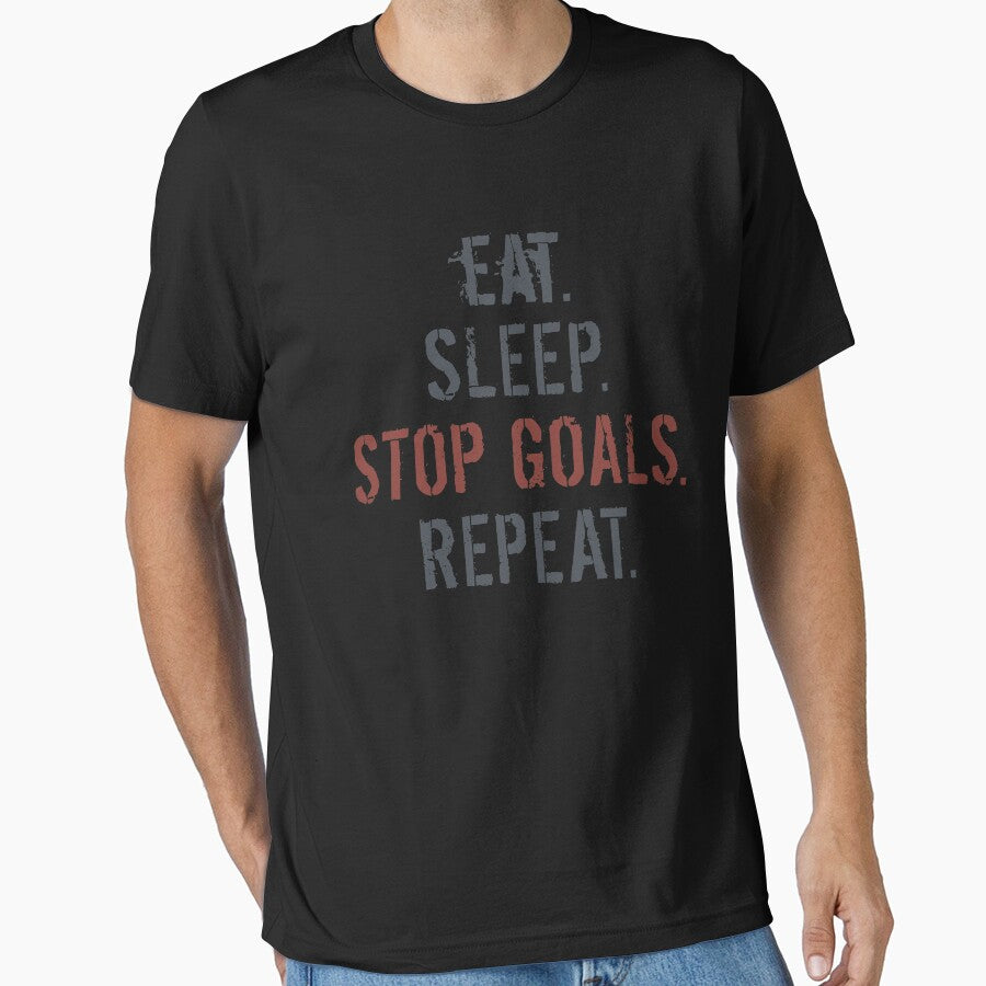 Eat Sleep Stop Goals by Kieran Abbott
