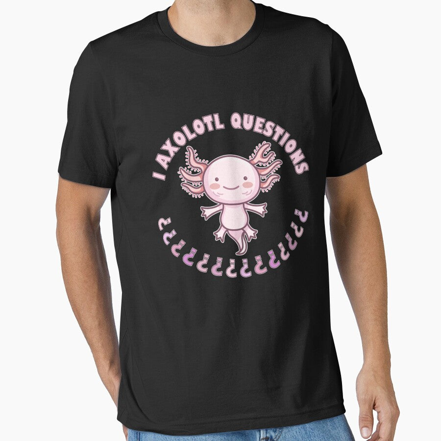 I Axolotl Questions With Question Marks by artfulnotebook